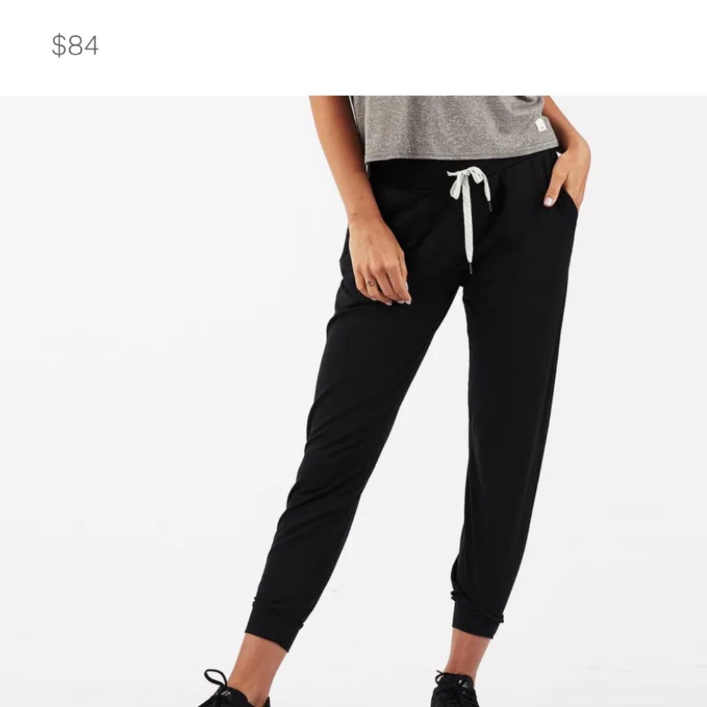 Vuori black joggers size S